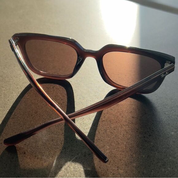 Ray-Ban RB4439D Opal Brown Sunglasses - Picture 8 of 9